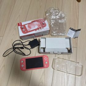 Nintendo Switch Lite コーラル 本体・充電器・箱付