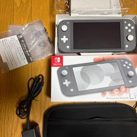Nintendo Switch Lite グレー 本体 箱付き ACアダプター付