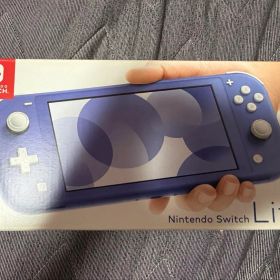 美品 画面フィルム付き Nintendo Switch Lite ブルー 本体