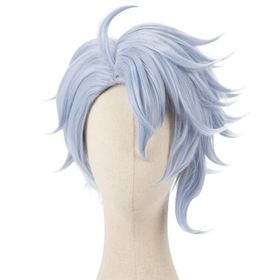 LAOBAO コスプレ ウィッグ アズール・アーシェングロット かつら カツラ 耐熱 変装用ウィッグ コスチューム小物 （薄紫） パーティー 仮