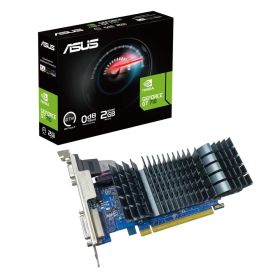 ASUS 1スロットサイズで完全ファンレスを実現したGT 710ビデオカード GT710-SL-2GD5-BRK-EVO/国内正規代理店品 [GT710 2GB GDDR5]