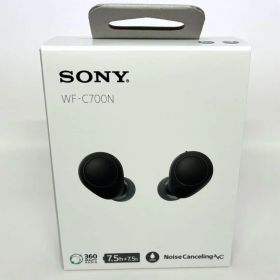 【新品】SONY WF-C700N ブラック ワイヤレスイヤホン