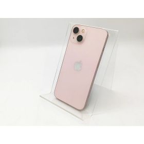 【中古】Apple au 【SIMフリー】 iPhone 13 256GB ピンク MLNK3J/A【川崎駅前】保証期間1ヶ月【ランクC】