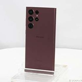 〔中古品〕 Galaxy S22 Ultra 256GB バーガンディ SC-52C docomo SIMフリー ［6.8インチ有機EL／Snapdragon 8 Gen 1／RAM:12GB／ナノSIM］〔中古品〕 Galaxy S22 Ultra 256GB バーガンディ SC-52C docomo SIMフリー ［6.8インチ有機EL／Snapdragon 8 Gen 1／RAM:12GB／ナノSIM］