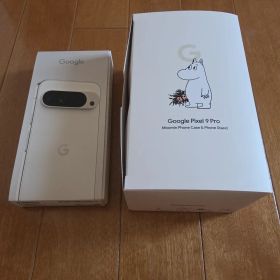 Google Pixel 9 Pro XL 本体 ムーミンカバー&スタンド付き