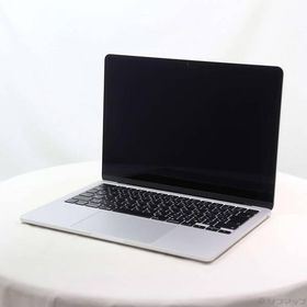 〔中古〕Apple(アップル) MacBook Air 13.6-inch Mid-2022 MLXY3J／A Apple M2 8コアCPU_8コアGPU 8GB SSD256GB シルバー 〔26.3 Tahoe〕〔349-ud〕
