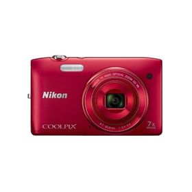 Nikon デジタルカメラ COOLPIX S3500 光学7倍ズーム 有効画素数 2005万画素 ラズベリーレッド S3500RD
