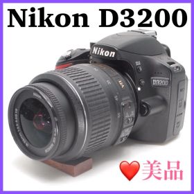 ❤️質感バッチリ❤️Nikon D3200 シングルレンズセット 付属品豊富