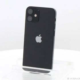 ソフマップ 〔中古品〕 iPhone12 mini 64GB ブラック MGA03J／A SIMフリー【276】