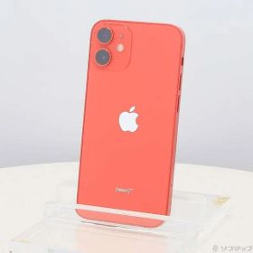 ソフマップ 〔中古品〕 iPhone12 mini 128GB プロダクトレッド NGDN3J／A SIMフリー【305】