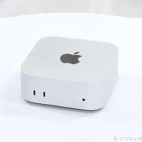 ソフマップ 〔中古品〕 Mac mini Late-2024 MU9D3J／A Apple M4 10コアCPU_10コアGPU 16GB SSD256GB シルバー 〔macOS v26.6〕【262】