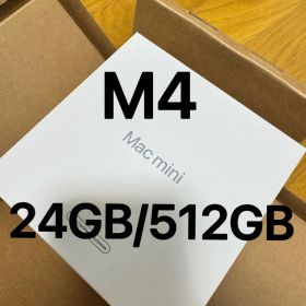 【新品未開封】Apple認定整備済 Mac mini M4 24GB 512GB