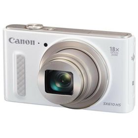【中古】【1ヶ月保証】キヤノン Canon PowerShot SX610 HS ホワイト 光学18倍ズーム PSSX610HS WH