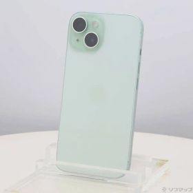 ソフマップ 〔中古品〕 iPhone15 128GB グリーン MTMM3J／A SIMフリー【258】