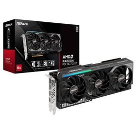 ASRock RX9070XT CL 16G ブラック グラフィックボード