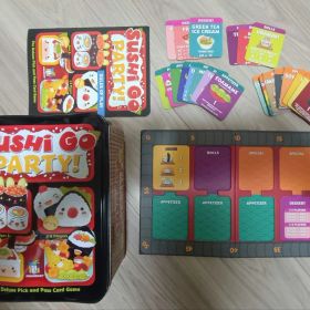 SUSHI GO PARTY！ スシゴーパーティ ボードゲーム 英語版