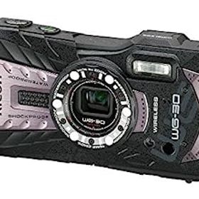 【中古】（非常に良い）RICOH 防水デジタルカメラ RICOH WG-30W カーボングレー 防水12m耐ショック1.5m耐寒-10度 RICOH WG-30W GL 04621
