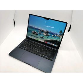 【中古】Apple MacBook Air 13インチ M2(CPU:8C/GPU:8C) 8GB/256GB ミッドナイト MLY33J/A (M2,2022)【秋葉2号】保証期間１ヶ月【ランクB】
