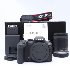 【送料無料】【良品】EOS R10 レンズキット【ショット数 ≦1000回】