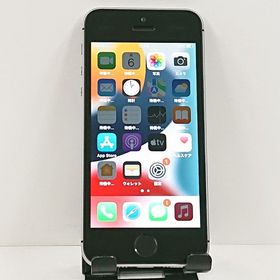 【ジャンク品】iPhoneSE 16GB SIMフリー スペースグレイ c21126