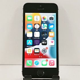 iPhoneSE 16GB SIMフリー スペースグレイ c21133