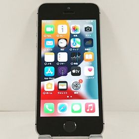 【ジャンク品】iPhoneSE 16GB SIMフリー スペースグレイ c21154