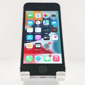 iPhoneSE 16GB SIMフリー スペースグレイ c21171