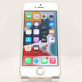 【デモ機】iPhoneSE 32GB SIMフリー ゴールド c20261