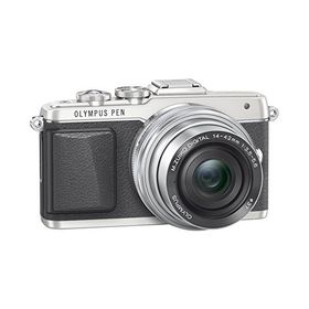 OLYMPUS ミラーレス一眼 PEN E-PL7 14-42mm EZレンズキット シルバー E-PL7 EZ LKIT SLV