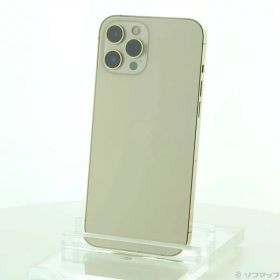 【中古】Apple(アップル) iPhone12 Pro Max 128GB ゴールド MGCW3J／A SIMフリー 【276-ud】