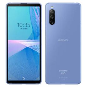 【SIMロック解除済】docomo Xperia10 III 5G SO-52B Blue SONY 当社3ヶ月間保証 中古 イオシス