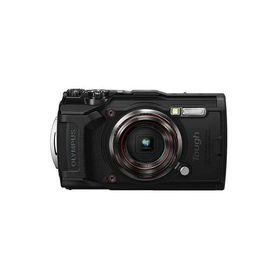 【中古】【1ヶ月保証】オリンパス OLYMPUS Tough TG-6 ブラック 1200万画素CMOS F2.0 15m 防水 100kgf耐荷