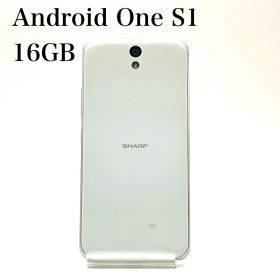 【美品】Android One S1 ホワイト 16GB アンドロイド