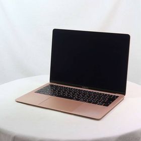 【中古】Apple(アップル) MacBook Air 13.3-inch Late-2018 MREF2J／A Core_i5 1.6GHz 8GB SSD256GB ゴールド 〔10.15 Catalina〕 【371-ud】