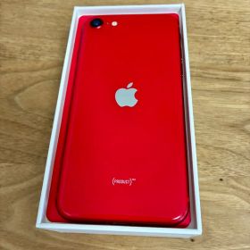 Apple iPhone SE 第2世代 64G RED イヤフォン/充電器/箱