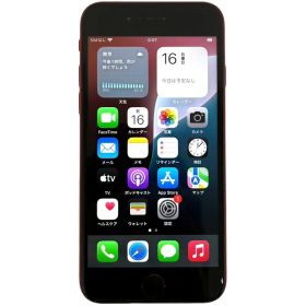 SIMフリー Apple iPhone SE3 64GB MMYE3J/A au ○判定 レッド スマートフォン スマホ バッテリー最大容量87% 【中古】 12608K211