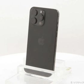 ソフマップ 〔中古品〕 iPhone15 Pro Max 256GB ブラックチタニウム MU6P3J／A SIMフリー【269】