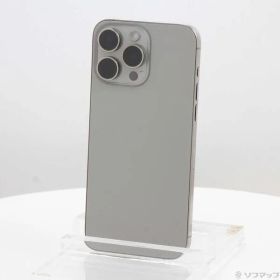 ソフマップ 〔中古品〕 iPhone15 Pro Max 256GB ナチュラルチタニウム MU6R3J／A SIMフリー【262】