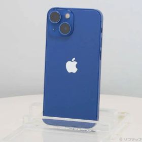 ソフマップ 〔中古品〕 iPhone13 mini 128GB ブルー MLJH3J／A SIMフリー【262】