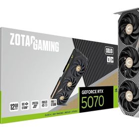 ZOTAC GAMING GeForce RTX 5070 SOLID OC 12GB GDDR7 グラフィックスボード ZT-B50700J-10P VD9074
