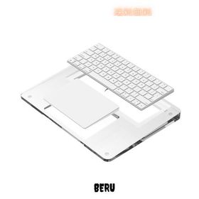 Sikai 2-in-1 スタンド for Apple Magic KeyboardとApple Magic Trackpadに対応 マジックキーボードとマジックトラックパッドに適用 リス