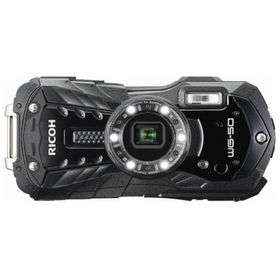 【中古】【1ヶ月保証】 リコー RICOH WG-50 ブラック 防水14m耐ショック1.6m耐寒-10度 RICOH WG-50 BK 防水デジ