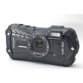 【中古】【1ヶ月保証】 リコー RICOH WG-50 ブラック 防水14m耐ショック1.6m耐寒-10度 RICOH WG-50 BK 防水デジ