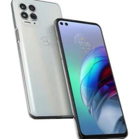 【中古】【安心保証】 SIMフリー moto g100[128GB] (5G) イリディセントスカイ