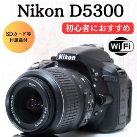 ❤️高画質・軽量❤️Wi-Fi搭載❤️初心者におすすめ Nikon D5300