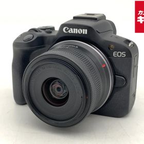 【中古】 【並品】 キヤノン EOS R50 RF-S18-45 IS STMレンズキット ブラック | canon キャノン カメラ デジカメ ミラーレス