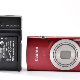 超美品 キヤノン IXY 200 コンパクトデジタルカメラ レッド Canon