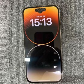 iPhone14pro-256GB -バッテリー100%です。画面に黒いシあり