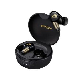 イヤホン・ヘッドホン JVC Victor WOOD master HA-FW5000T-B [ピアノブラック] 【キャンセル不可・北海道沖縄離島配送不可】 0057-4975769486418-ds
