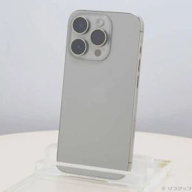 ソフマップ 〔中古品〕 iPhone15 Pro 128GB ナチュラルチタニウム NTU93J／A SIMフリー【349】